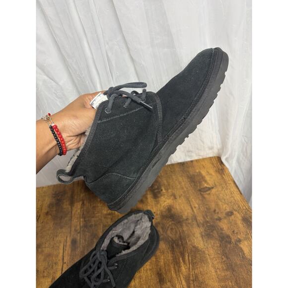 UGG Neumel Black Suede Chukka Boots Boots Shoes Mens Size 13 - Picture 8 of 11